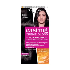 LOreal Casting Creme Gloss Semi Permanent Hair Colour 100 Liquorice