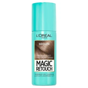LOreal Magic Retouch Hair Colour & Root Cover Up Spray Brown 75ml LOreal Magic Retouch Hair Colour & Root Cover Up Spray Brown 75ml