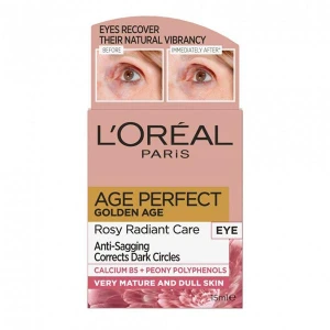 LOreal Age Perfect Golden Age Rosy Radiant Eye Cream 15ml LOreal Age Perfect Golden Age Rosy Radiant Eye Cream 15ml