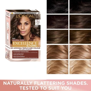 LOreal Excellence Univeral Nudes Brown 4U LOreal Excellence Univeral Nudes Brown 4U