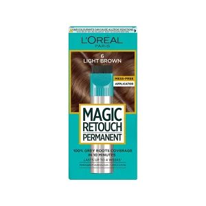 LOreal Magic Retouch Permanent Root Concealer Light Brown 6