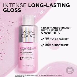 LOreal Elvive Glycolic Gloss 5 Minute Lamination Rinse Off LOreal Elvive Glycolic Gloss 5 Minute Lamination Rinse Off