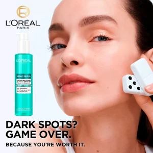 LOreal Bright Reveal Spot Fading Serum In Cleanser 150ml