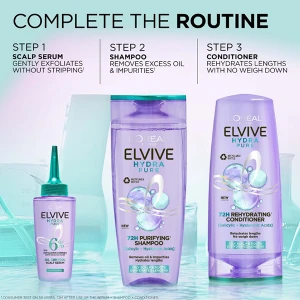 LOreal Elvive Hydra Pure Shampoo 400ml LOreal Elvive Hydra Pure Shampoo 400ml