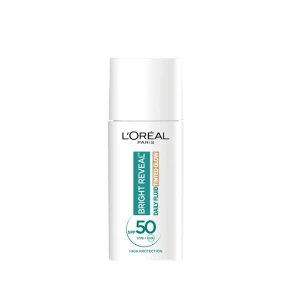LOreal Bright Reveal Uv Fluid Tinted Glow - Bronze 50ml