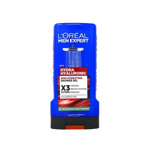 LOreal Men Expert Hydra Hyaluronic Skin Hydrating Shower Gel 300ml