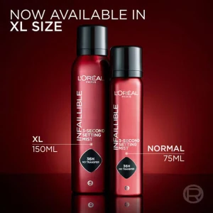 LOreal Infaillible 3-second Setting Mist 150ml LOreal Infaillible 3-second Setting Mist 150ml