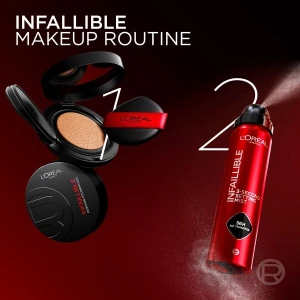LOreal Infallible 24hr Cushion Foundation 100 Neutral 11g LOreal Infallible 24hr Cushion Foundation 100 Neutral 11g