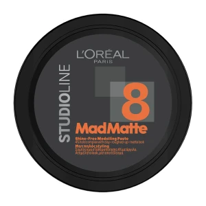 Loreal Studio Line Mad Matte Modelling Paste Pot 75ml Loreal Studio Line Mad Matte Modelling Paste Pot 75ml