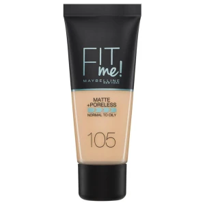 Maybelline Fit Me Matte & Poreless Foundation 105 30Ml Maybelline Fit Me Matte & Poreless Foundation 105 30Ml