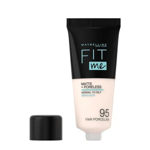 Maybelline Fitme Matte Pore Foundation Fair Porcelain Maybelline Fitme Matte Pore Foundation Fair Porcelain