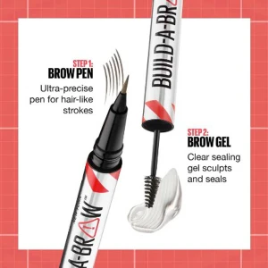 Maybelline Build A Brow 257 Medium Brown Maybelline Build A Brow 257 Medium Brown