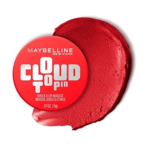 Maybelline Cloudtopia Cheek & Lip Mousse 03 Divine Crimson Maybelline Cloudtopia Cheek & Lip Mousse 03 Divine Crimson