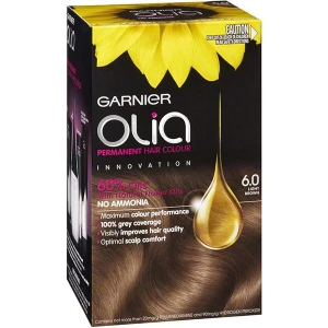 Garnier Olia Permanent Hair Colour 6.0 Light Brown
