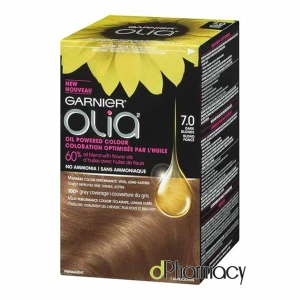 Garnier Olia Permenant Hair Colour 7.0 Dark Blonde Garnier Olia Permenant Hair Colour 7.0 Dark Blonde