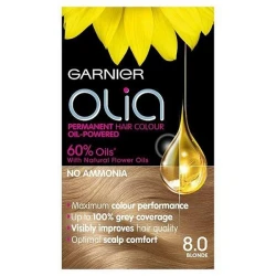 Garnier Olia Permenant Hair Colour 8.0 Blonde Garnier Olia Permenant Hair Colour 8.0 Blonde