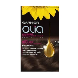 Garnier Olia Permanent Hair Colour 4.0 Dark Brown