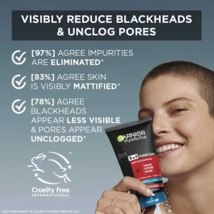 Garnier Pure Active Intensive Charcoal 3in1 Wash Scrub & Mask Garnier Pure Active Intensive Charcoal 3in1 Wash Scrub & Mask