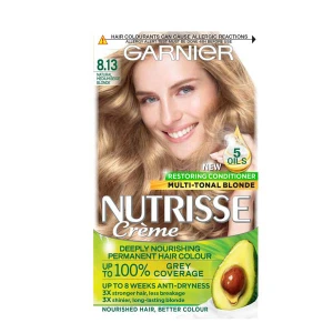 Garnier Nutrisse Cr&egrave;me Permenant Hair Colour 8N Medium Blonde