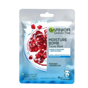 Garnier Skin Active Moisture Bomb Tissue Mask (1) Garnier Skin Active Moisture Bomb Tissue Mask (1)