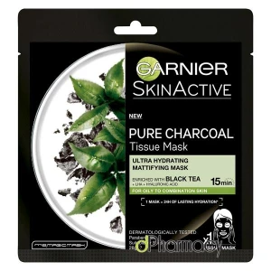 Garnier Skin Active Pure Charcoal Black Tissue Mask Garnier Skin Active Pure Charcoal Black Tissue Mask