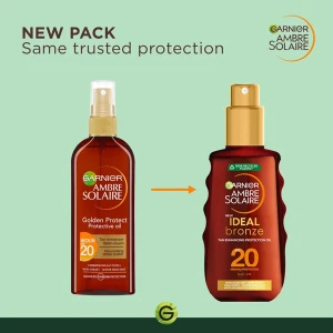 Garnier Ambre Solaire Ideal Bronze Oil Spf20 150ml