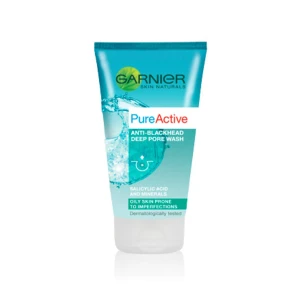 Garnier Pure Active Anti Blackhead Deep Pore Wash 150ml Garnier Pure Active Anti Blackhead Deep Pore Wash 150ml