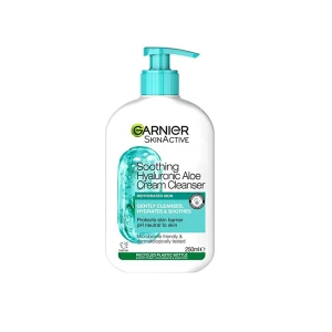 Garnier Skin Active Soothing Hyaluronic Aloe Cream Cleanser 250ml