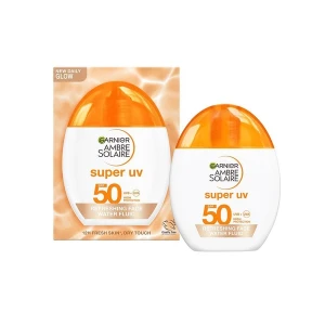 Garnier Ambre Solaire Super Uv Face Refreshing Water Fluid Spf50 Glow