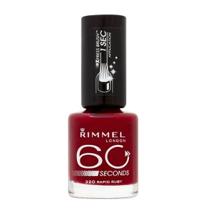 Rimmel 60 Seconds Super Shine Nail Polish 320 Rapid Ruby