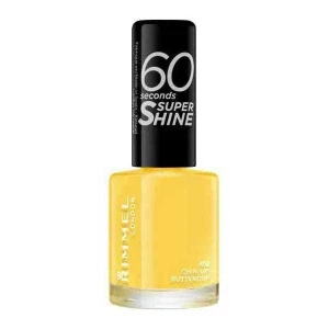 Rimmel 60 Seconds Nail Polish 452 Chin Up Buttercup 8ml Rimmel 60 Seconds Nail Polish 452 Chin Up Buttercup 8ml