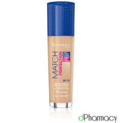Rimmel Match Perfection Foundation 200 Soft Beige 30ml