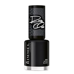 Rimmel 60 Seconds Super Shine Nail Polish 900 Ritas Black Rimmel 60 Seconds Super Shine Nail Polish 900 Ritas Black