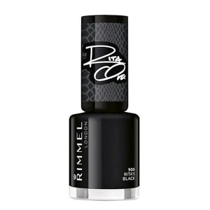 Rimmel 60 Seconds Super Shine Nail Polish 900 Ritas Black Rimmel 60 Seconds Super Shine Nail Polish 900 Ritas Black