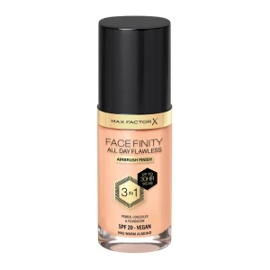 Max Factor All Day Flawless Foundation 45 Warm Almond 30ml