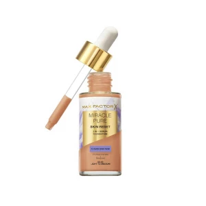 Max Factor Miracle Pure Skin Reset 2 In 1 Serum Foundation No 60-80 30ml