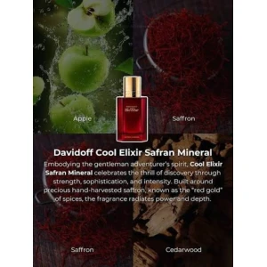Davidoff Cool Elixir Saffron Mineral Parfum Intense For Men 100ml