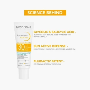 Bioderma Photoderm AKN Mat SPF30 Matifying Fluid 40ml Bioderma Photoderm AKN Mat SPF30 Matifying Fluid 40ml