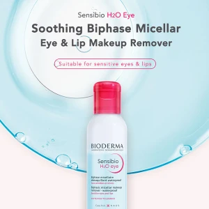 Bioderma Sensibio H20 Eye Biphasic Micellar Water 125ml