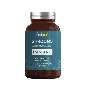 Fab&Uuml; Shrooms Immune Food Supplement 60 Capsules