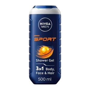 Nivea Men Shower Sport Gel 3in1 500ml Nivea Men Shower Sport Gel 3in1 500ml