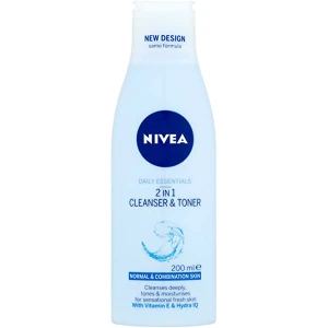 Nivea Daily Essentials Refresh 2in1 Cleanser & Toner 200ml Nivea Daily Essentials Refresh 2in1 Cleanser & Toner 200ml