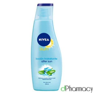 Nivea Sun Moisturising After Sun Lotion With Aleo Vera Silky Skin Feeling 200Ml