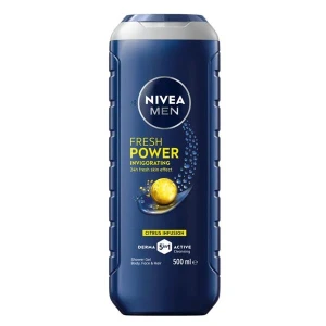 Nivea Men Power Fresh Shower Gel 3in1 500ml Nivea Men Power Fresh Shower Gel 3in1 500ml