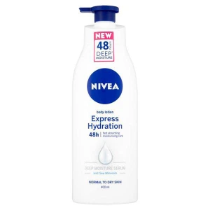 Nivea Express Hydration Body Lotion Pump 400ml Nivea Express Hydration Body Lotion Pump 400ml