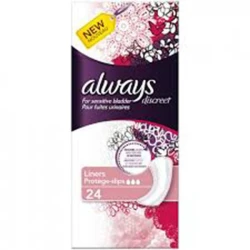 Always Discreet Panty Liners (24) Always Discreet Panty Liners (24)