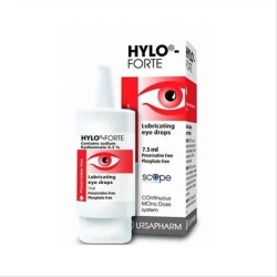Hylo-Forte Lubricating Eye Drops 7.5ml