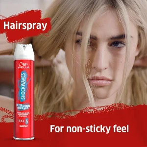 Wella Shockwaves Extra Strong Hold Hairspray 250ml