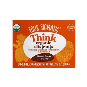 Four Sigma Foods Elixir Mix Instant Lions Mane (20 sachets)