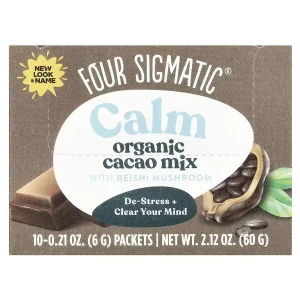 Four Sigma Foods Mushroom Hot Cacao With Reishi (10 sachets)